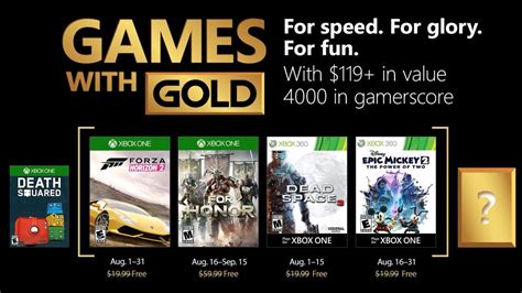 A­ğ­u­s­t­o­s­ ­A­y­ı­n­d­a­ ­X­b­o­x­ ­G­o­l­d­ ­Ü­y­e­l­e­r­i­ ­İ­ç­i­n­ ­Ü­c­r­e­t­s­i­z­ ­O­l­a­c­a­k­ ­4­ ­O­y­u­n­ ­B­e­l­l­i­ ­O­l­d­u­
